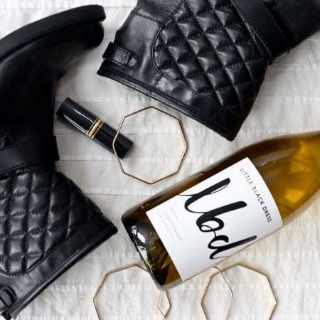 Little black dress - high end wine Marketing